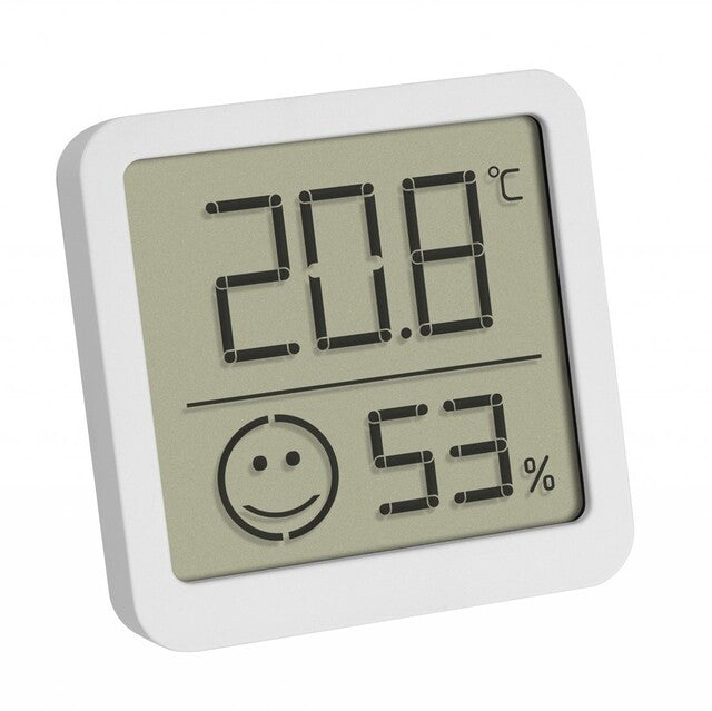 TFA digitale thermo-hygrometer met comfortzone - wit