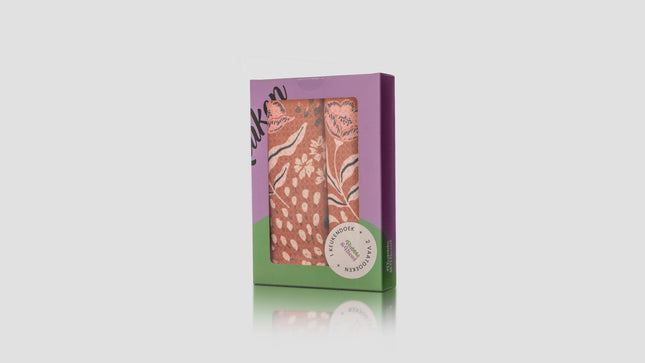 Bubble&Blend cadeauset Keukendoek & Vaatdoek - Gypsy Haven