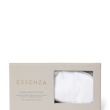 Essenza Slaapmasker Zijde Alice white