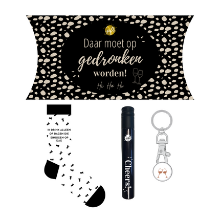 Cadeauset - Daar moet op gedronken worden