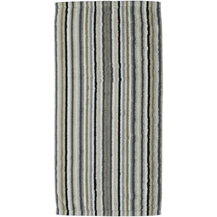 LifeStyle handdoek Block kiezel 50/100