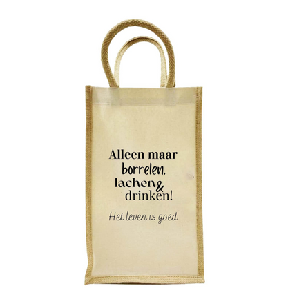 Dranktas - Het leven is goed (2 flessen)