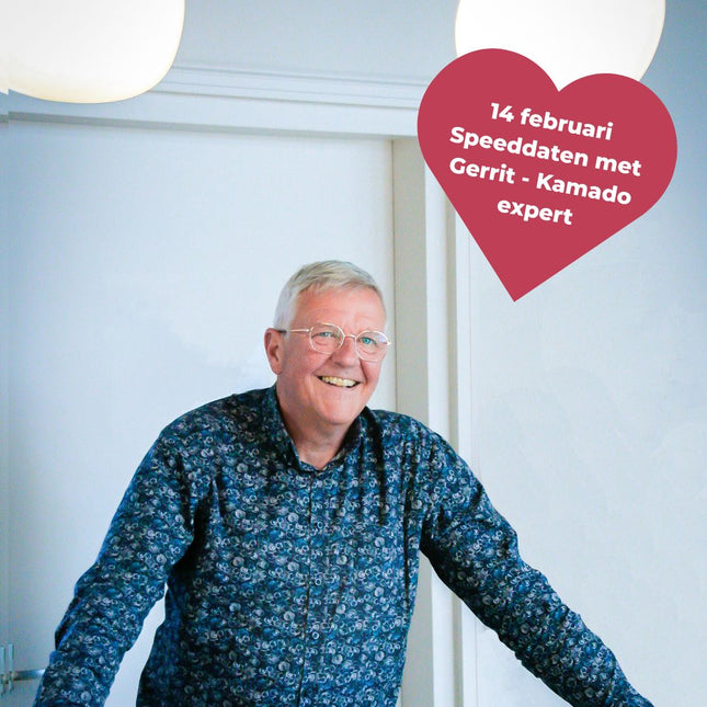 Valentijnsdag 2026 - Speeddaten met Gerrit over kamados