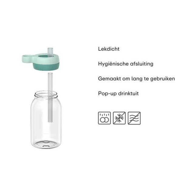Mepal Campus Drinkfles met Flipdop 600 ml Hot Wheels