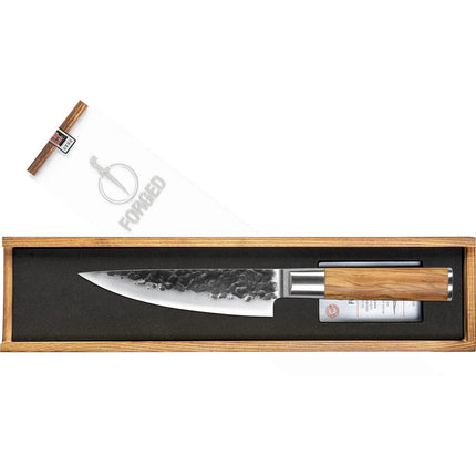 Forged Olive Koksmes - 16 cm