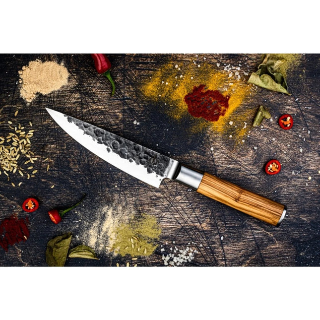 Forged Olive Koksmes - 16 cm