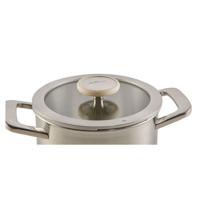 Habonne Allure Kookpan met Glasdeksel - 16 cm