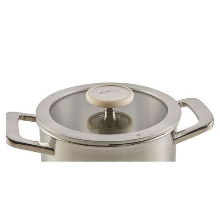 Habonne Allure Kookpan met Glasdeksel - 18 cm