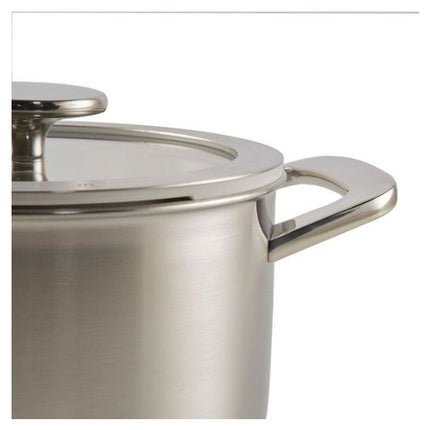 Habonne Allure Kookpan met Glasdeksel - 18 cm