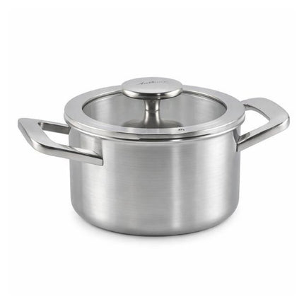 Habonne Allure Kookpan met Glasdeksel - 18 cm