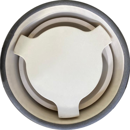 Keij Kamado platesetter keramiek Large voor 21 inch kamado's