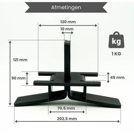 Kamado slot voor Big Green Egg, The Bastard, Kamado joe etc.
