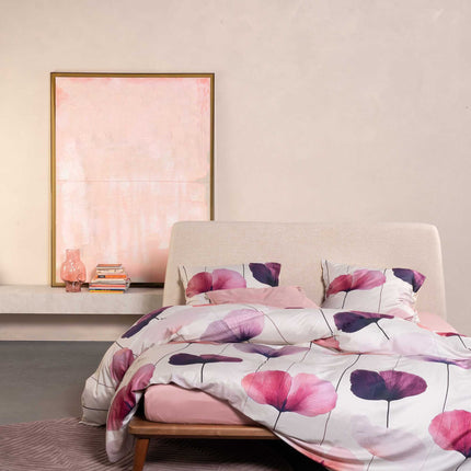 Essenza Dekbedovertrek Kati, pink 140x200/220 cm, laatste!