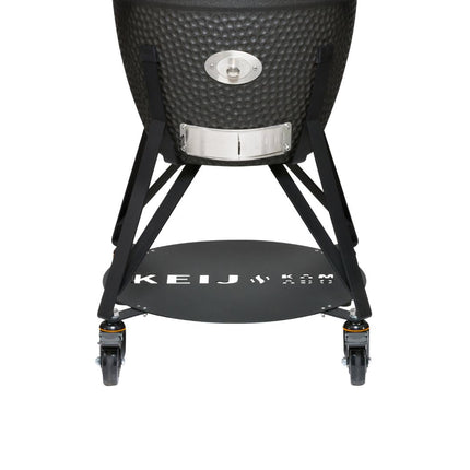 Keij Kamado Legend Large Mat Zwart 21 Inch Walnoot