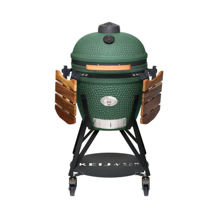 Keij Kamado Legend Large Groen 21 Inch Walnoot