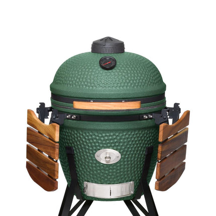 Keij Kamado Legend Large Groen 21 Inch Walnoot