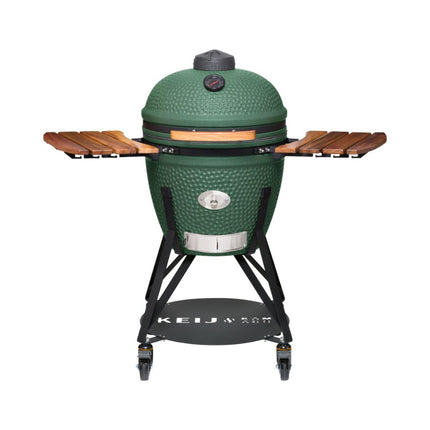 Keij Kamado Legend Large Groen 21 Inch Walnoot