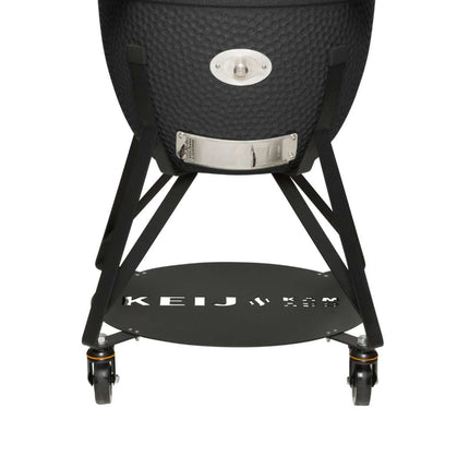 Keij Kamado Legend XLarge Mat Zwart 23 Inch Walnoot