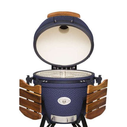 Keij Kamado Legend XLarge Blauw 23 Inch Walnoot