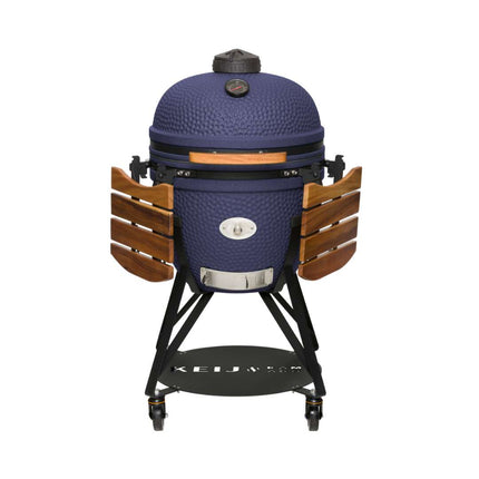Keij Kamado Legend XLarge Blauw 23 Inch Walnoot