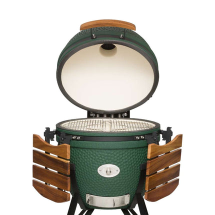 Keij Kamado Legend XLarge Groen 23 Inch Walnoot