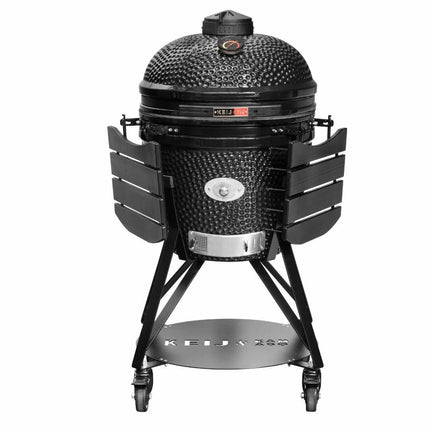 Keij Kamado Pro Large Glanzend Zwart  21 Inch