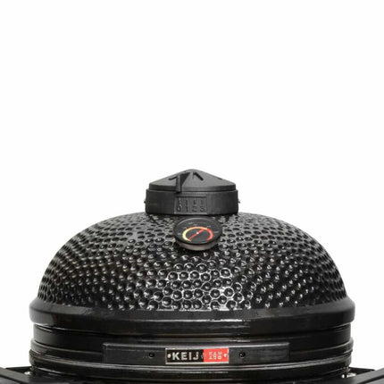Keij Kamado Pro Large Glanzend Zwart  21 Inch