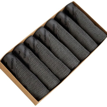 Klud wafel Vaatdoekjes 7 stuks - Charcoal