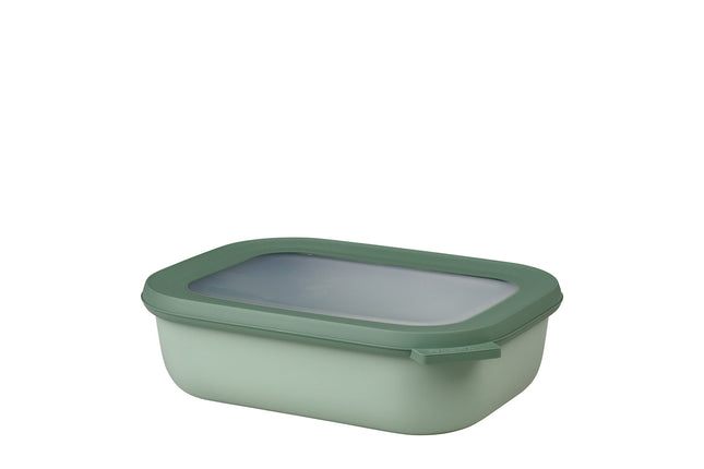 Mepal Cirqula Multikom Rechthoekig 1000 ml - nordic sage