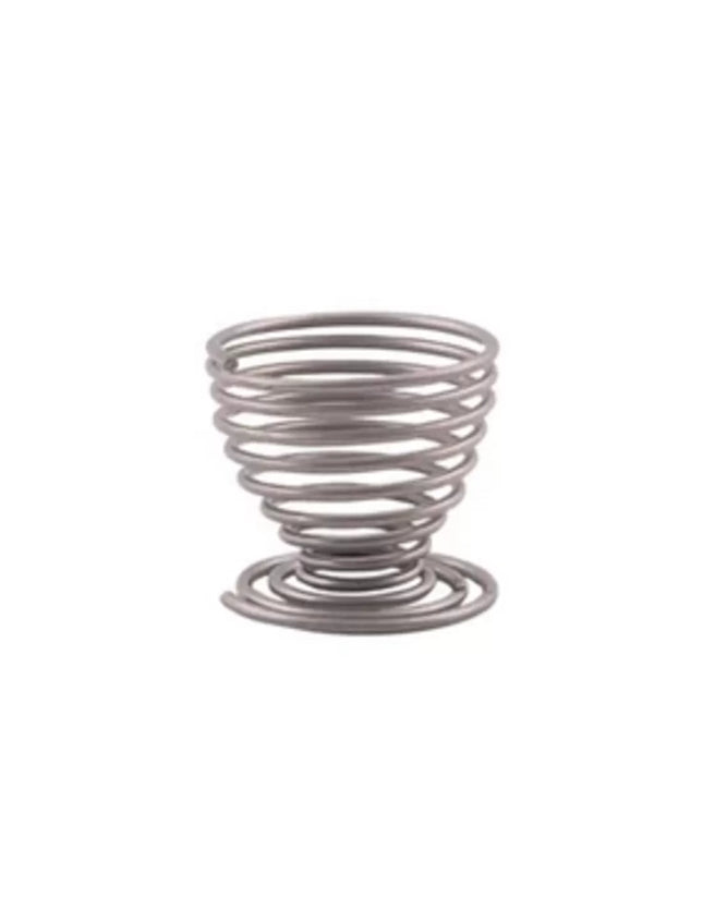 Point-Virgule Wire Eierdop - zilver