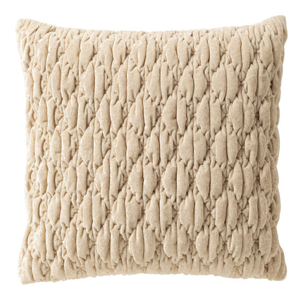 Dutch Decor Sierkussen Zion 45x45 cm Tofu