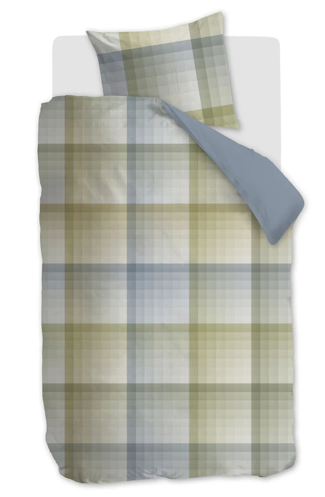 Bedding House Dekbedovertrek Sil Blue Green, 140x200/220 cm, laatste