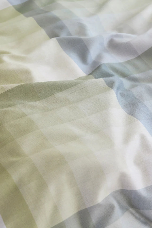 Bedding House Dekbedovertrek Sil Blue Green, 140x200/220 cm, laatste