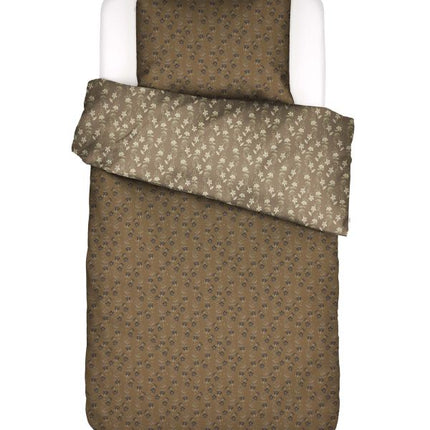Essenza Dekbedovertrek Suri, Slate Brown 240x200/220 cm