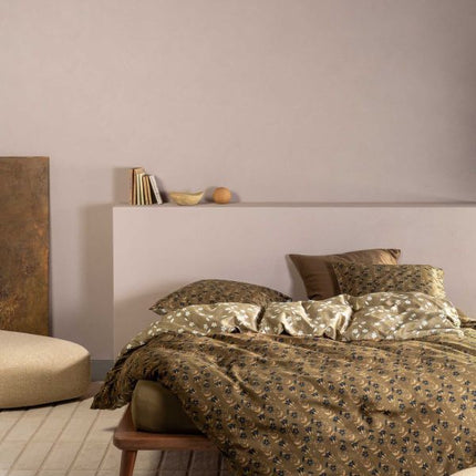 Essenza Dekbedovertrek Suri, Slate Brown 240x200/220 cm