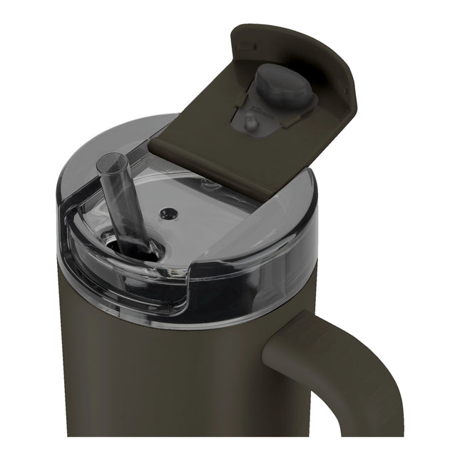 Zwilling J.A. Henckels Thermobeker met Rietje 900 ml - Chocolade