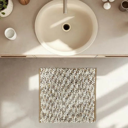 Heckettlane Badmat Zola 60x60 cm Natural